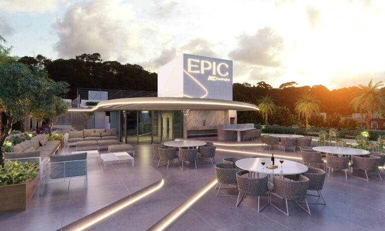 Espaço gourmet no 5.º piso do empreendimento Epic em Jardim Miranda, João Pessoa