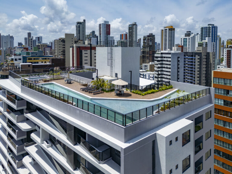 Vista aérea do empreendimento Legacy em João Pessoa